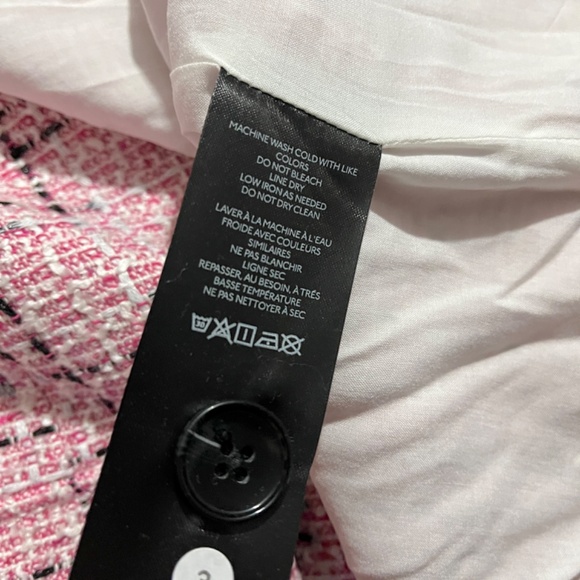 NWT Anthropologie Maeve Tweed Vest Blush Pink - Picture 8 of 10